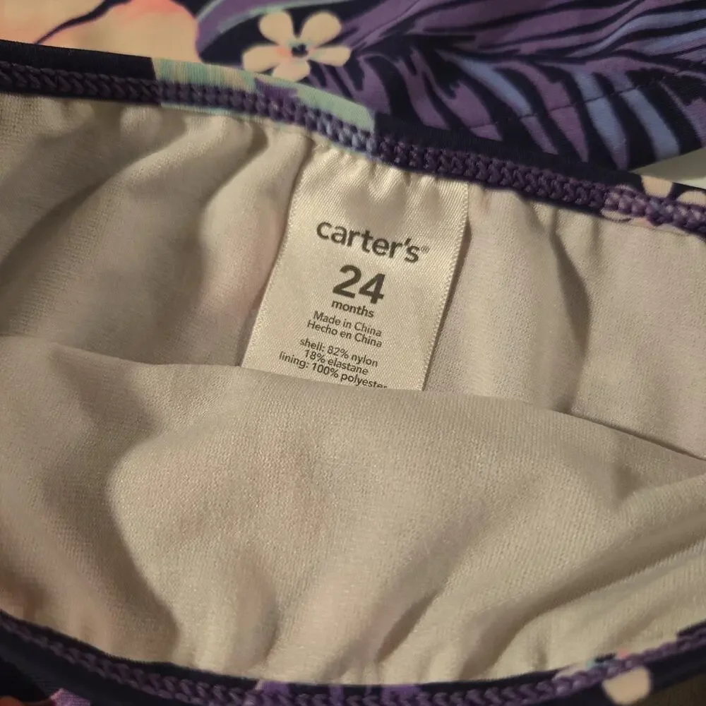 Carters Bathing Suit Set Tropical‎ 24mos